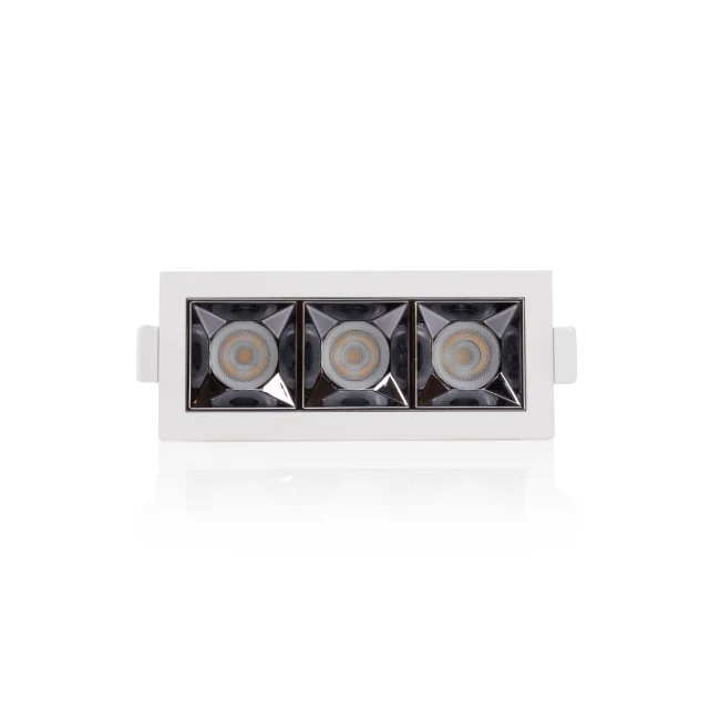 Iluminare generală - Spot încastrabil SLC Pixel X3, 4000K, alb