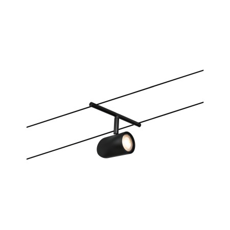 Spot individual Cup GU5,3, max. 10W, 12V, negru mat-crom [2]