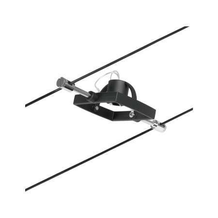 Spot individual Mac II GU5,3,  max. 10W, 12V, negru mat-crom [4]