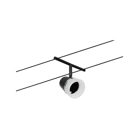 Spot individual pe cablu Cone GU5,3, max. 10W, 12V negru mat-crom [3]