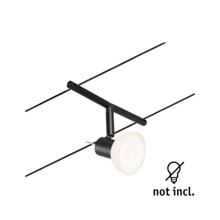 Spot individual Sheela GU5,3, max. 10W, 12V, negru mat-crom [3]