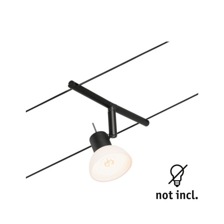 Spot individual Sheela GU5,3, max. 10W, 12V, negru mat-crom [2]
