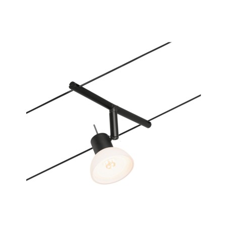 Iluminat pe cabluri - Spot individual Sheela GU5,3, max. 10W, 12V, negru mat-crom