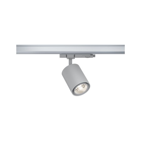 Sină trifazică - Spot LED Kratos pentru șină Paulmann ProRail3, 50°, 1000lm, 9W, 3000K, 230V, argintiu