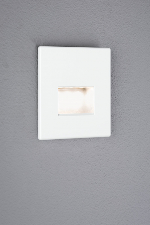 Spot LED vertical Edge Quadro, pătrat, 80x5mm, 1,2W, 50lm, 230V,  2700K, alb mat [5]