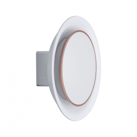 Spot LED vertical Neordic, rotund, 123mm, 2W, 30lm, 230V, 2700K, alb mat [6]