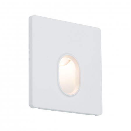 Verticale (de perete) - Spot LED vertical, pătrat, 78x35mm, 1,1W, 65lm, 230V, 2700K, alb