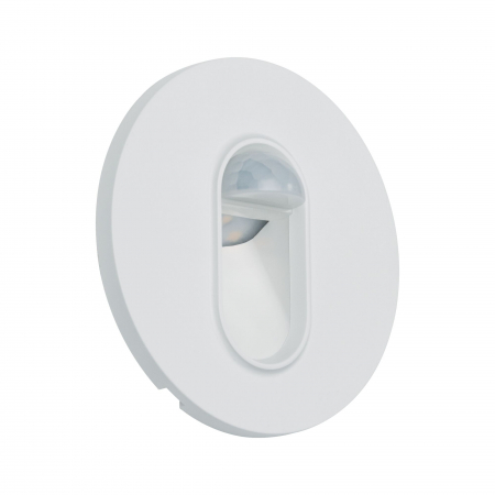 Spot LED vertical, rotund, 78mm, 1,1W, 65lm, 230V, 2700K, alb [1]