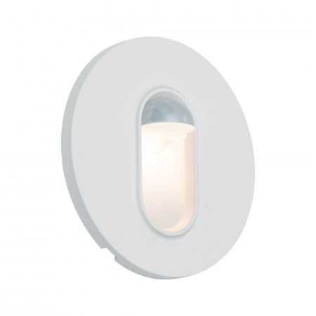 Verticale (de perete) - Spot LED vertical, rotund, 78mm, 1,1W, 65lm, 230V, 2700K, alb