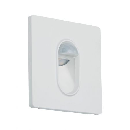 Spot LED vertical Wall, pătrat, 78x35mm, 1,1W, 65lm, 230V, 2700K, alb [1]
