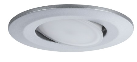 Spoturi incastrabile - Spot încastrabil Calla IP65 rotund, orientabil LED 560lm 4000K 6,5W 230V crom mat, cu flux luminos variabil