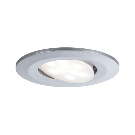 Spoturi incastrabile - Spot încastrabil Calla IP65 rotund, orientabil LED 680lm 4000K 6W 230V crom mat