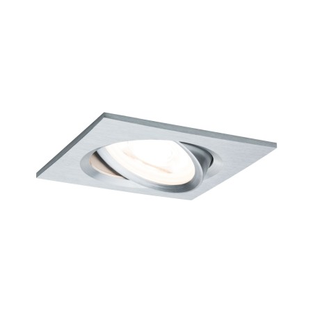 Spoturi incastrabile - Spot încastrabil Nova Coin, pătrat, orientabil LED 1x6,5W 2700K 230V aluminiu