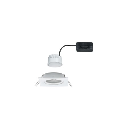Spot încastrabil Nova Coin, pătrat, orientabil LED 1x6,5W 2700K 230V alb [2]