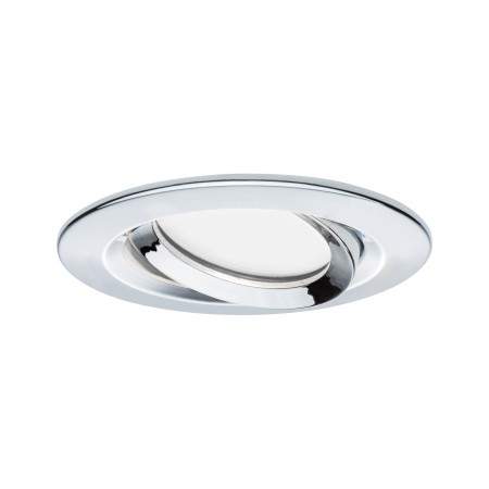 Spot încastrabil Nova Plus Coin IP65 rotund orientabil LED 1x6,8W 633lm 2700K crom [1]