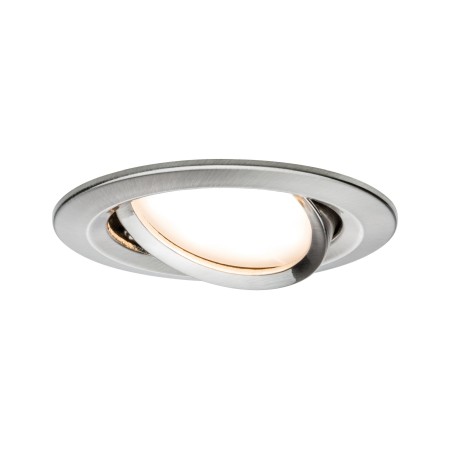 Spoturi incastrabile - Spot încastrabil Nova Plus Coin rotund, orientabil LED 1x6,8W 2700K 230V 51mm metal mat, cu flux luminos variabil