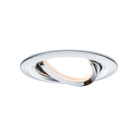 Spot încastrabil Nova Plus Coin rotund, orientabil LED 3x6,8W 2700K 230V 51mm crom, cu flux luminos variabil [1]