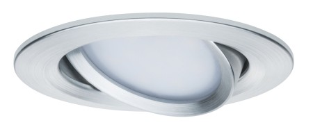 Spot încastrabil Nova Plus Coin rotund, orientabil LED 1x6,8W 2700K 230V 51mm aluminiu, cu flux luminos variabil [1]