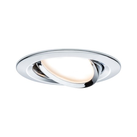 Spoturi incastrabile - Spot încastrabil Nova Plus Coin rotund, orientabil LED 1x6,8W 2700K 230V 51mm crom, cu flux luminos variabil