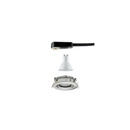 Spot încastrabil Nova Plus IP65 orientabil 1x6W 230V 4000K GU10 51mm metal mat [4]