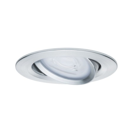 Spot încastrabil Nova rotund, orientabil LED 1x6,5W 2700K 230V GU10 51mm aluminiu [1]