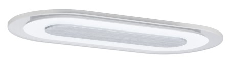 Spot încastrabil Whirl oval LED cu flux luminos variabil, 1x8W 230V 115x230mm aluminiu/satin [1]