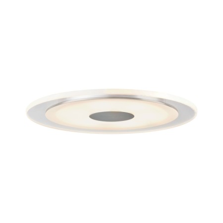 Iluminare decorativă - Spot încastrabil Whirl rotund LED 1x6W 350mA 150mm aluminiu periat/satin, aluminiu/acryl