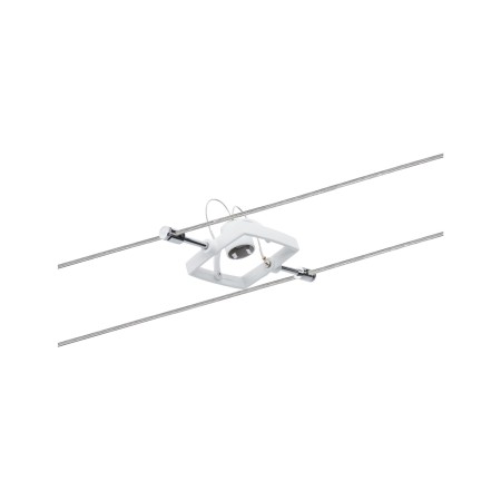 Spot pe cablu MacII max 1x10W GU5,3 alb 12V metal/plastic [1]