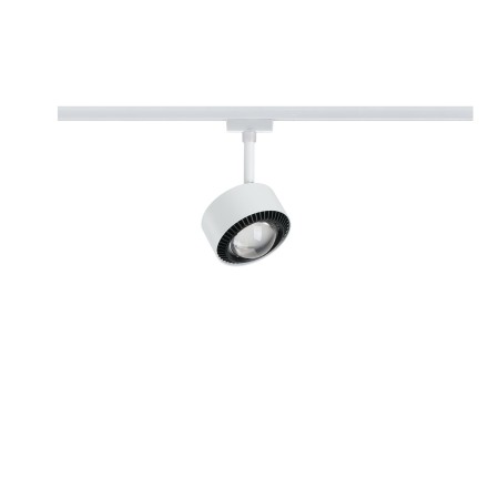 Spot pentru șină Urail, Aldan 9W alb/negru, cu flux luminos variabil [1]