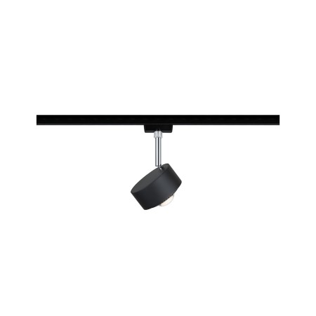 Spot pentru șină Urail, Aldan 9W negru/crom mat, cu flux luminos variabil [2]