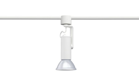 Spot pentru șină Urail, Apol II max50W E27 alb [3]