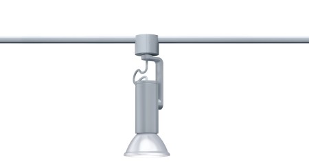 Spot pentru șină Urail, Apol II max50W E27 crom mat [3]