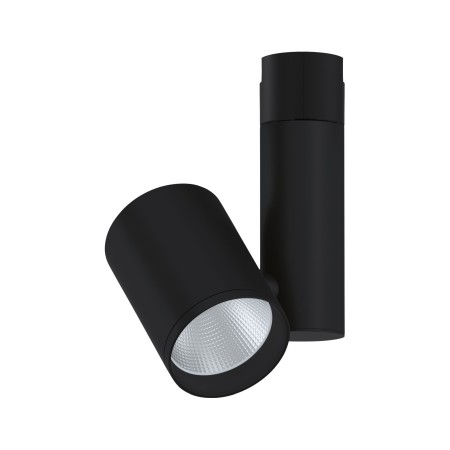 Spot pentru șină Urail, Zeus 35W 39° 4000K negru, cu flux luminos variabil [0]