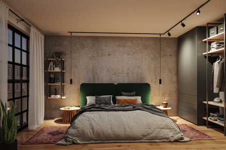 Spot șină URail Lirena, GU10, max. 10W, 230V, negru mat [4]