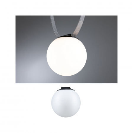 Familia ULine - Spot ULine Ball LED, 150mm, 8W, negru