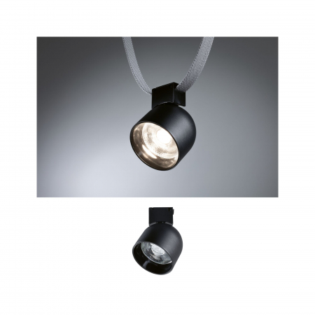 Familia ULine - Spot ULine Ronde LED, 85mm, 7W, negru
