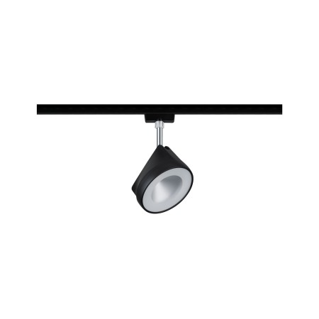 Spot URail Arena 1x14W negru mat/ crom 230V metal 4000K, flux luminos variabil [1]