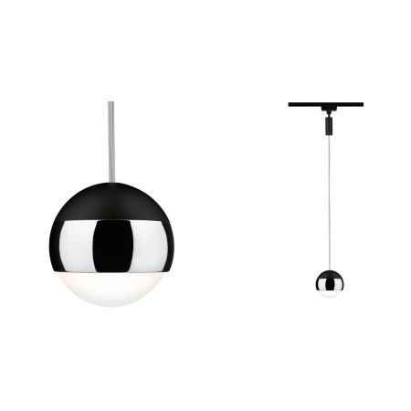 Penduluri - Spot URail Capsule II 6W 2700K crom mat, cu flux luminos variabil
