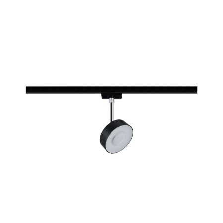 Spot URail Circle 1x5W negru mat/ crom 230V metal/plastic 2700K, flux luminos variabil [1]