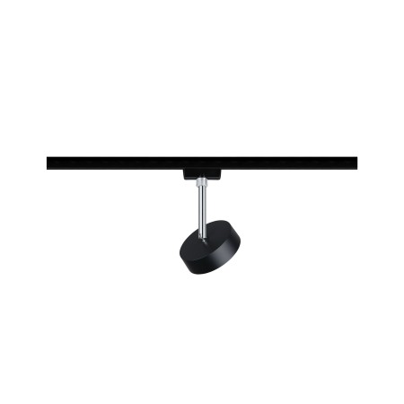 Spot URail Circle 1x5W negru mat/ crom 230V metal/plastic 2700K, flux luminos variabil [3]