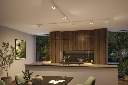 Spot URail Circle, 280lm, 5W, 2700 - 4000K, flux luminos variabil în 3 pași, 230V, alb Signal [5]