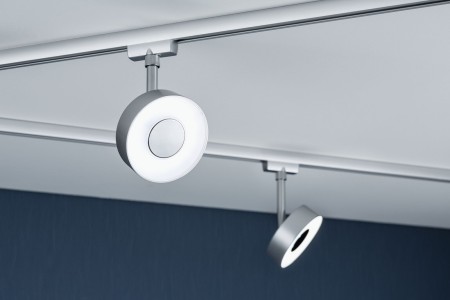 Spot URail Circle 5W 4000K crom mat, metal, cu flux luminos variabil [1]