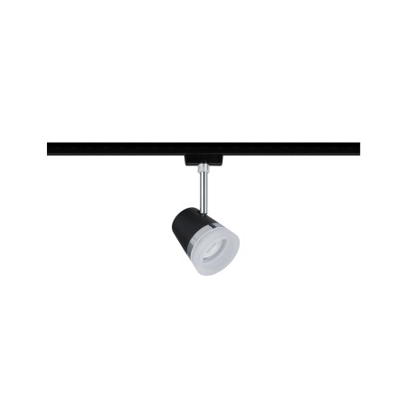 Spoturi - Spot URail Cone max 1x15W negru mat/ crom 230V metal/plastic
