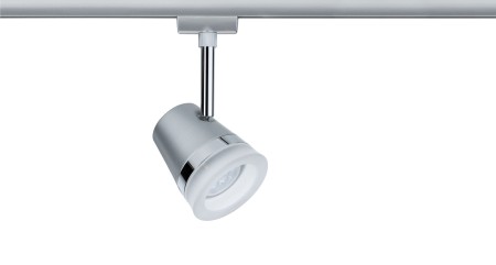 Spot URail Cone max.1x10W GU10 crom mat/crom 230V metal/plastic [1]