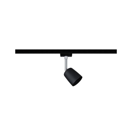 Spoturi - Spot URail Cover max 1x10W GU10 negru mat/crom 230V metal/plastic