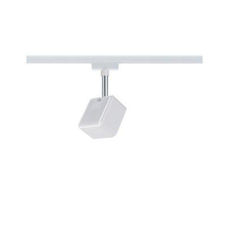 Spot URail Cube 1x8W alb/crom 230V metal/plastic, flux luminos variabil [2]
