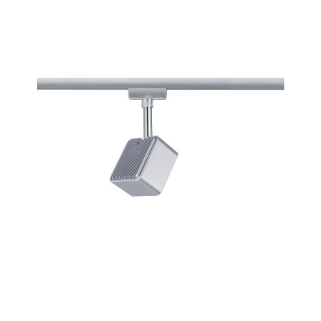 Spot URail Cube 1x8W crom mat/crom 230V metal/plastic, flux luminos variabil [1]