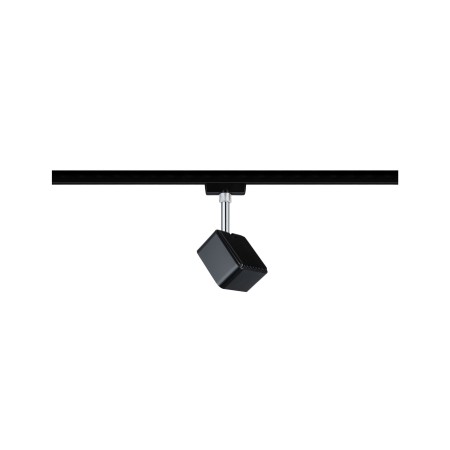 Spot URail Cube 1x8W negru mat crom 230V metal/plastic 4000K, flux luminos variabil [2]