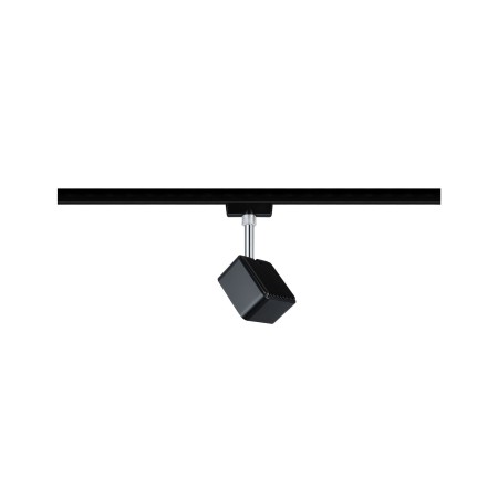 Spot URail Cube 1x8W negru mat crom 230V metal/plastic 2700K, flux luminos variabil [2]