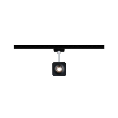 Spot URail Cube 1x8W negru mat crom 230V metal/plastic 2700K, flux luminos variabil [3]